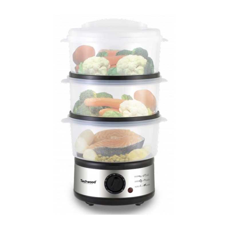 CUISEUR VAPEUR TECHWOOD TCV-750 500W & INOX