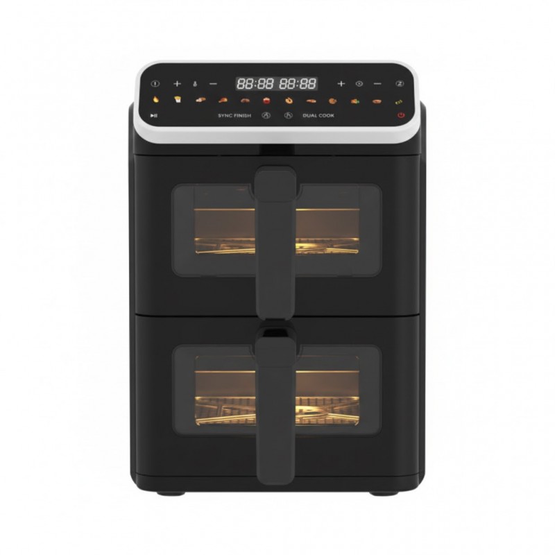 AIRFRYER DUO 5.6L+5.6L TECHWOOD