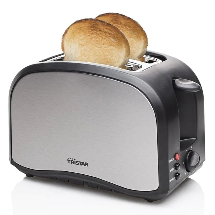 Grille Pain TRISTAR Inox & 800W BR-1022
