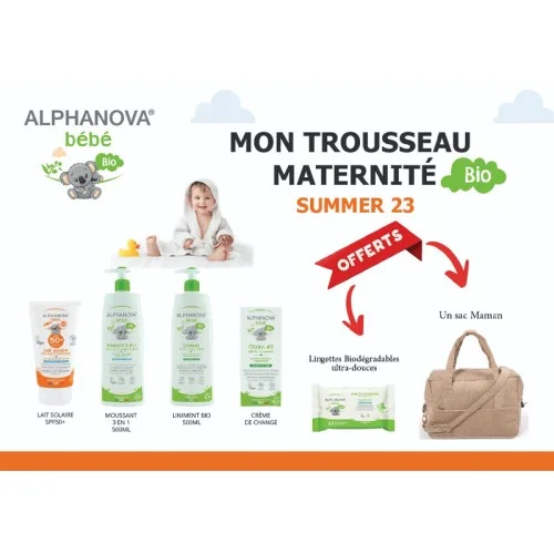 ALPHANOVA BEBE SAC MATERNITE SUMMER 23