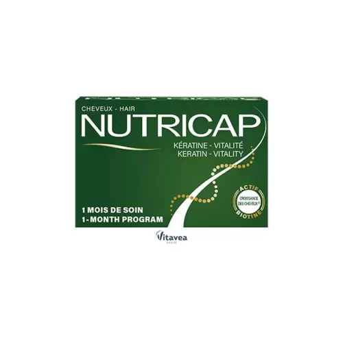 NUTRICAP KERATINE VITALITE CHEVEUX 30 CAPSULES