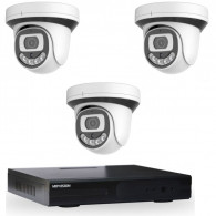 Pack Dvr Hyprid + 3 Cameras Internes MipVision 5MP