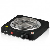 De Cuisson Électrique Raf R.8010BB 1Foyer 1000W
