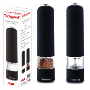Moulin Electrique Sel Poivre TECHWOOD