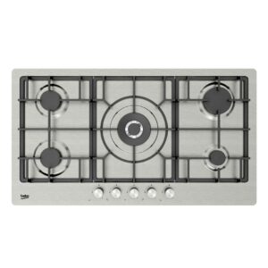 Beko de cuisson encastrable 5 feux 95 cm Inox