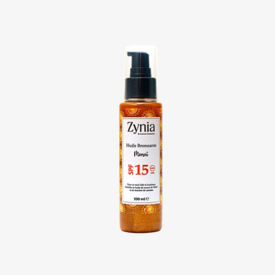 Zynia Huile Bronzante Monoi SPF15