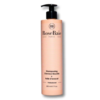 RoseBaie Shampoing Cheveux bouclés Kératine Huile d’Avocat