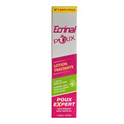 Ecrinal Lotion Traitante Anti Poux Lentes