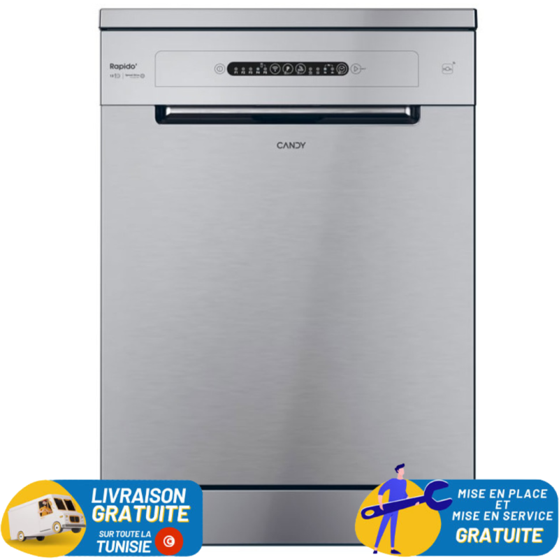 CANDY 13 Couverts + AFF CF3E7L0S