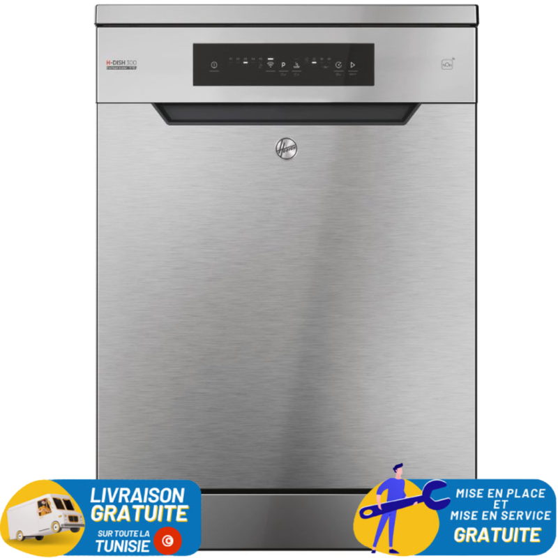 HOOVER 13 COUVERTS INVERTER INOX