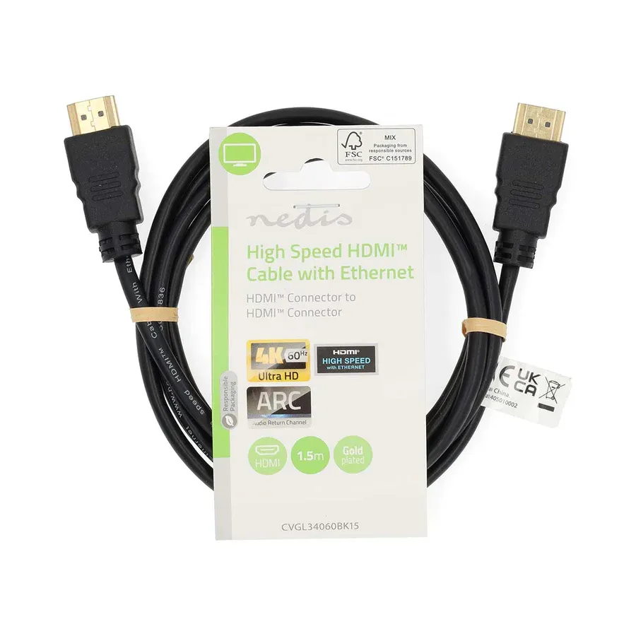Unknown Câble HDMI 2.0 premium haute vitesse 1m