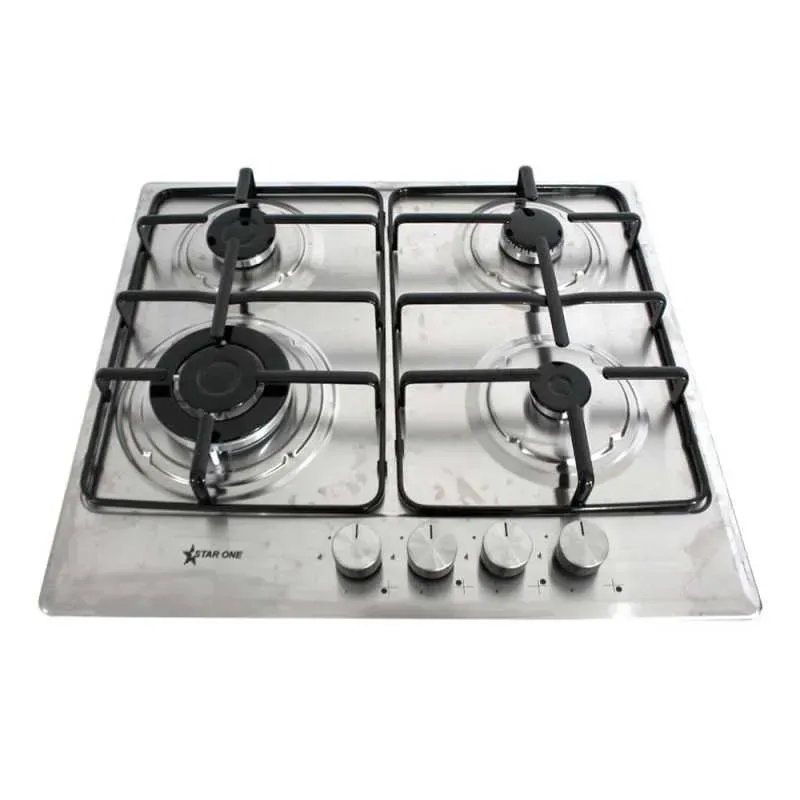 encastrable 4 feux Inox