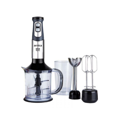 Mixeur Plongeant 3 en 1 Arnica GH-21592 Diva Trend & Argent