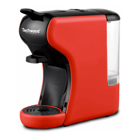 Machine à Café Expresso 2 en 1 Techwood TCA-195N