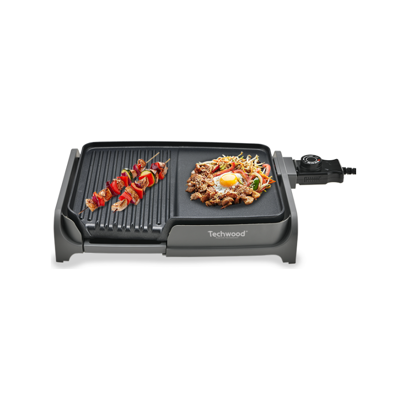 GRILLE À VIANDE & TEPPAN YAKI TECHWOOD TGD-3326 1600W