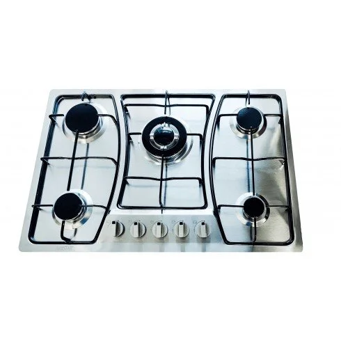 Encastrable Auxstar 5F 75CM 5F-IN-EM Aux-800I Inox