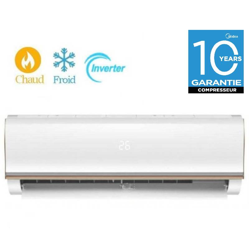 Midea Inverter 18000BTU Tropicalisé Chaud & Froid Garantie 3ans