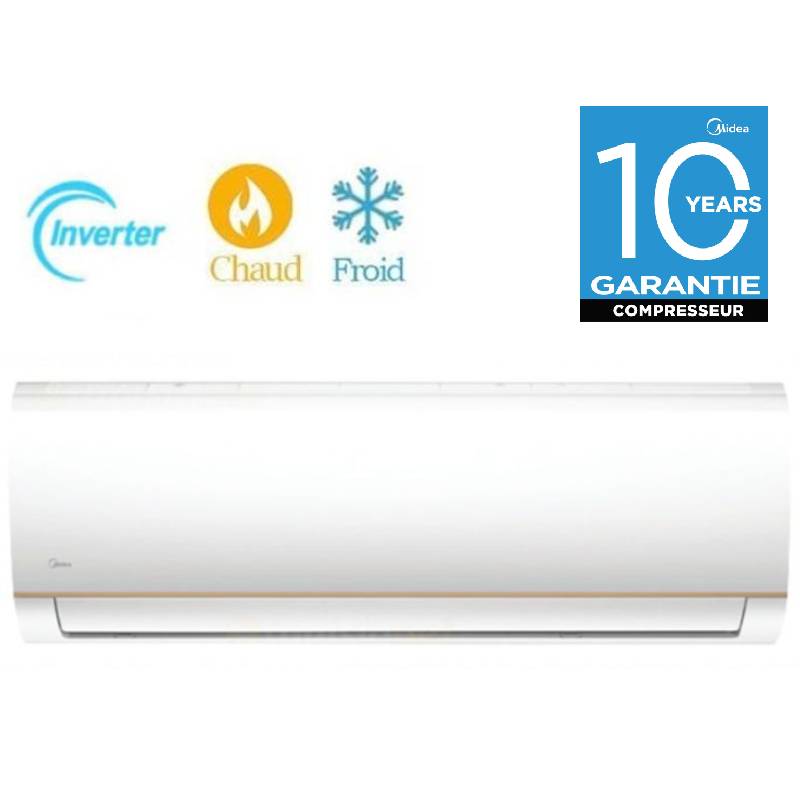 Midea INVERTER Chaud Froid 12000 BTU Garantie 3ans