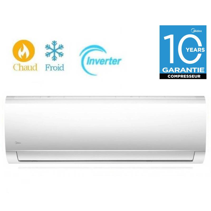 Midea INVERTER Chaud Froid 24000 BTU Garantie 3ans