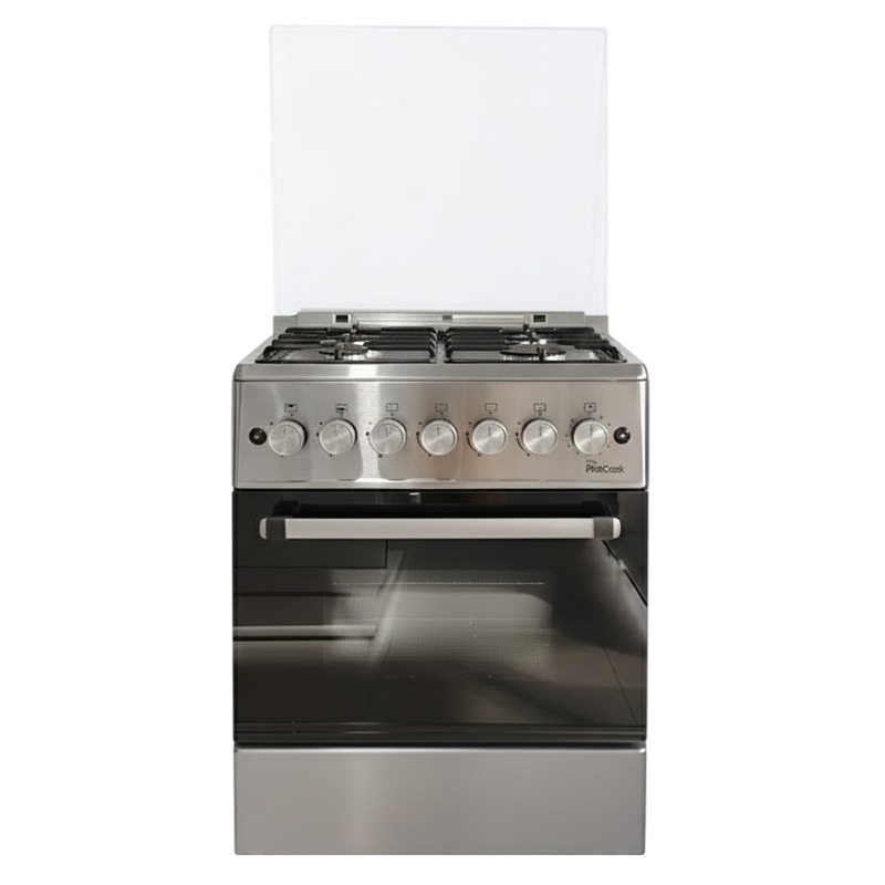 Cuisinière à gaz PROCOOK TG6640IX 60 cm Inox