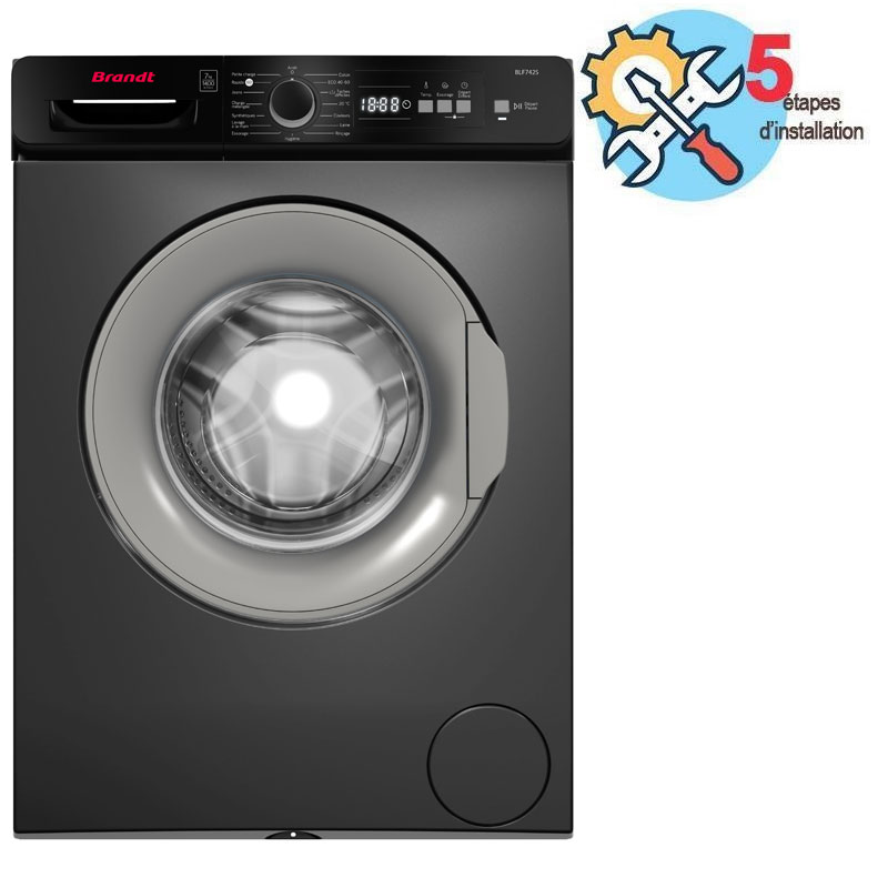 Brandt Lave Linge Frontal BLF742S 7kg