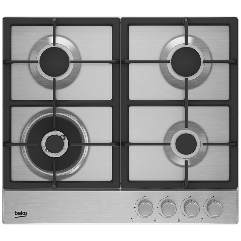 Beko De Cuisson Encastrable HIAW64225SX 4Feux 60cm Inox