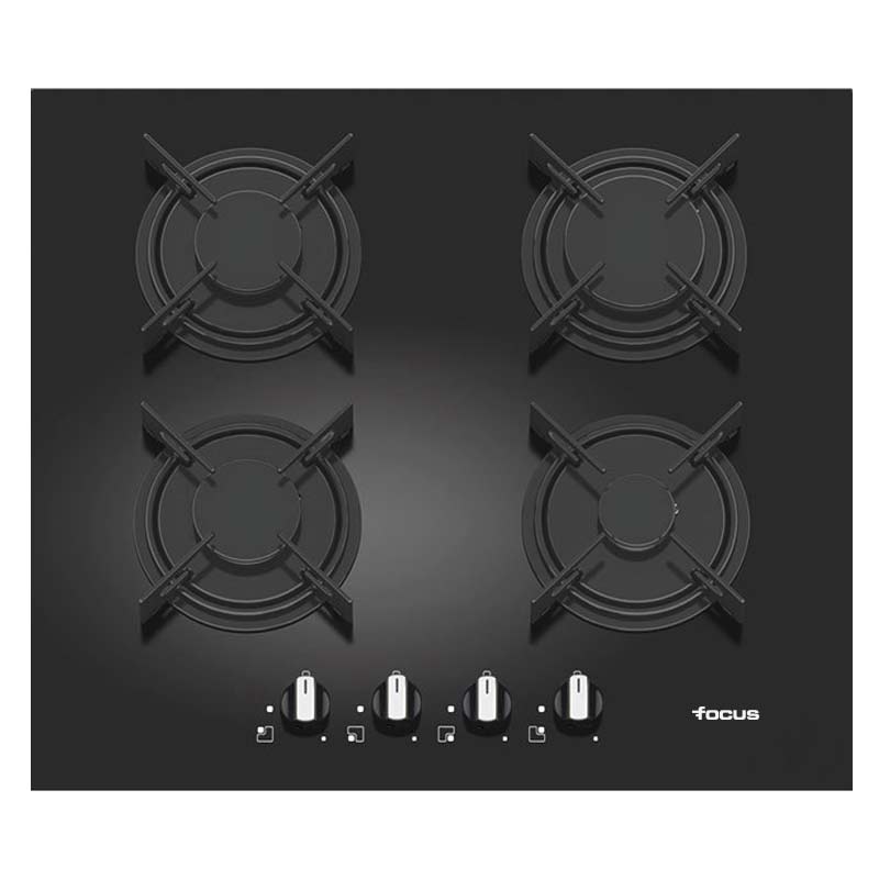 de Cuisson Encastrable FOCUS F409B 4 Feux 60 cm