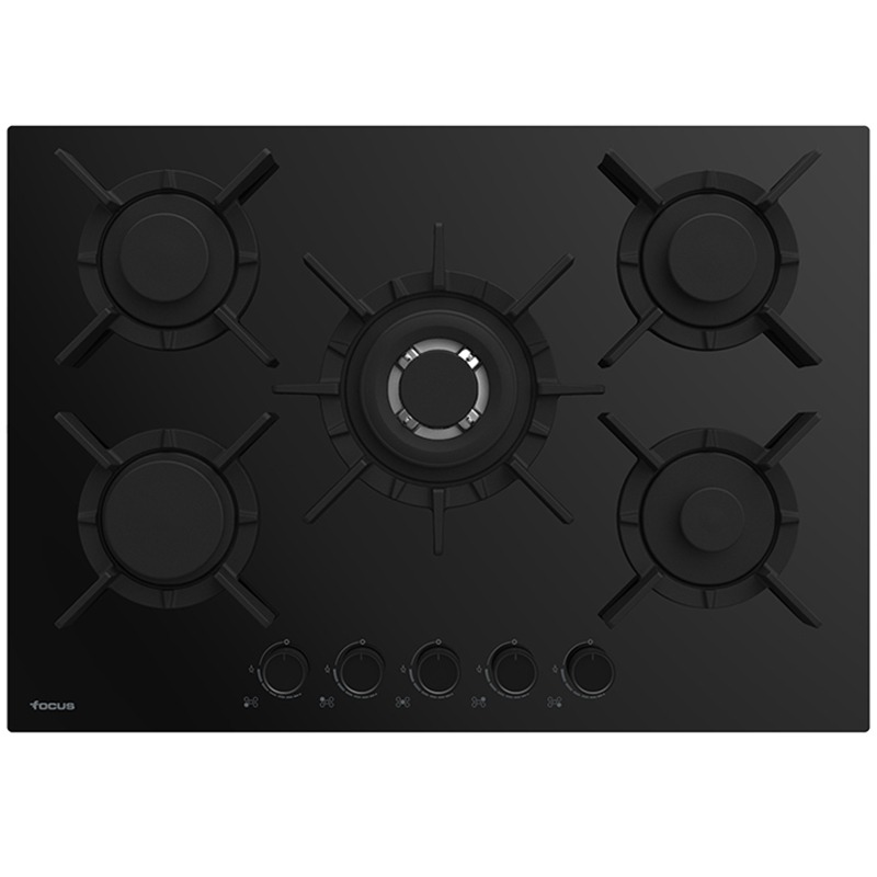 de Cuisson Encastrable FOCUS F417B 5 Feux 70 cm
