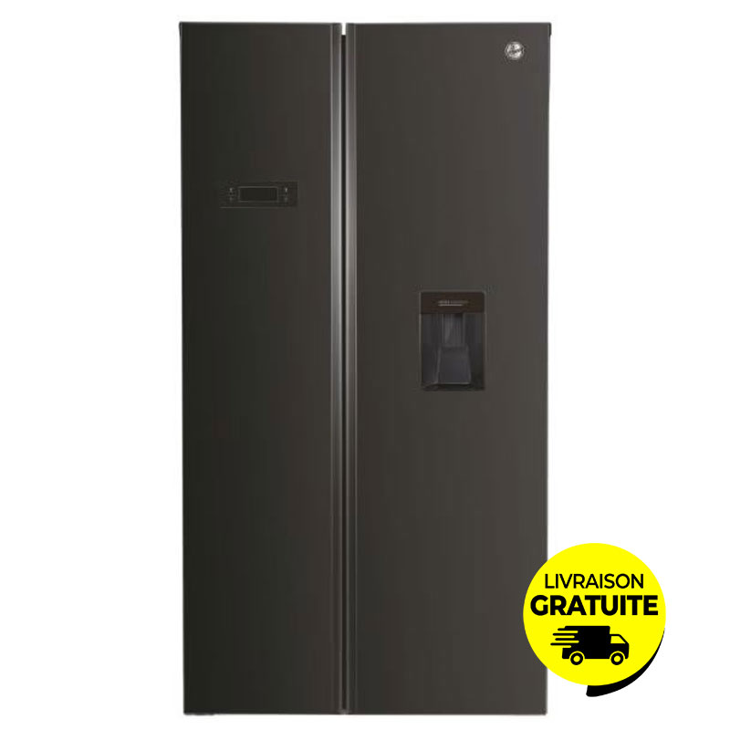 Side By Side HOOVER HHSBSO-617BWD 529L NoFrost