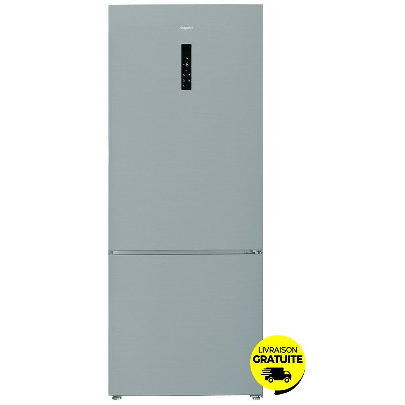 Combiné ARISTON ARB78F6593-XLNA 617Litres NoFrost Inox