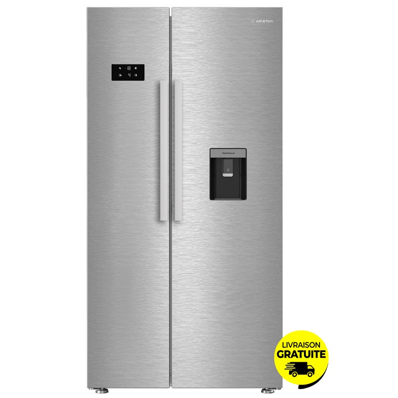 Side By Side ARISTON ARS91F6634-XLNA 630Litres NoFrost Inox
