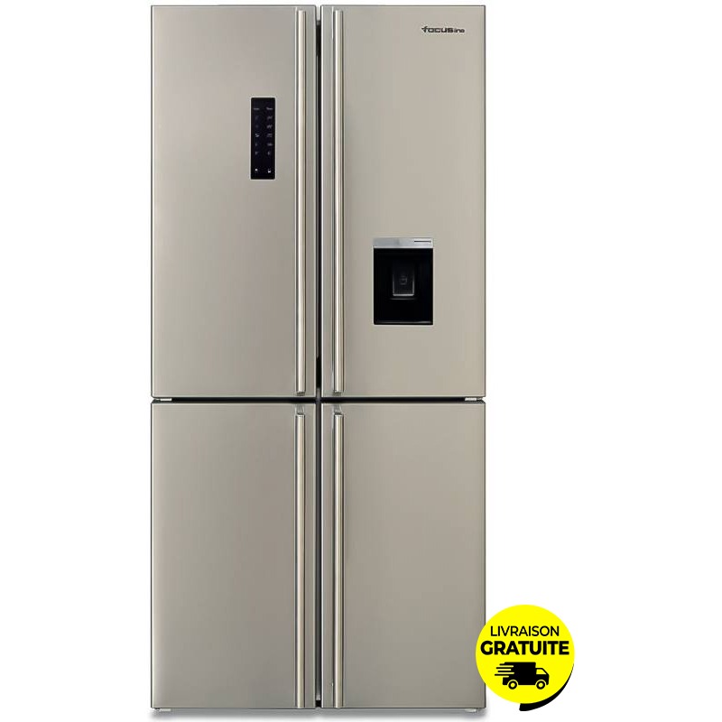 Side By Side FOCUS SMART6300 620L NoFrost Inox