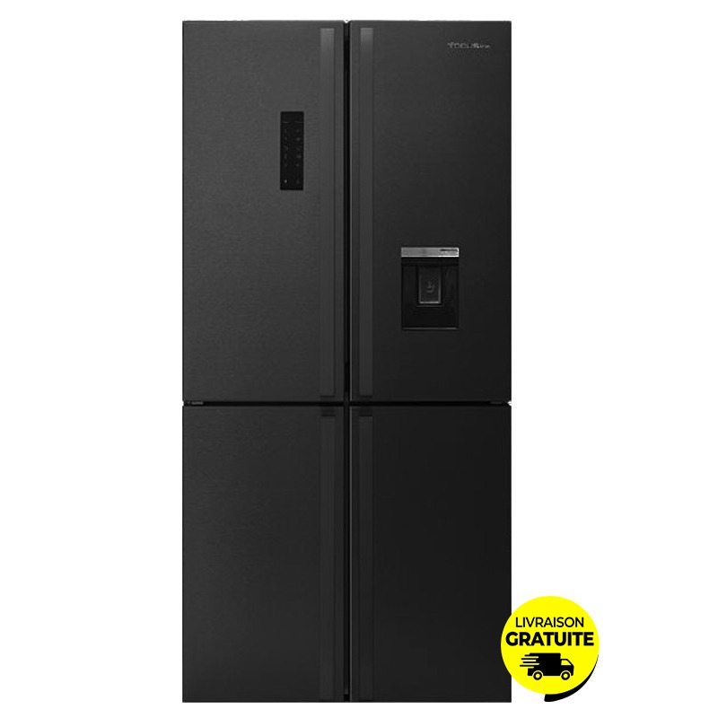 Side By Side FOCUS SMART6400 620L NoFrost Dark