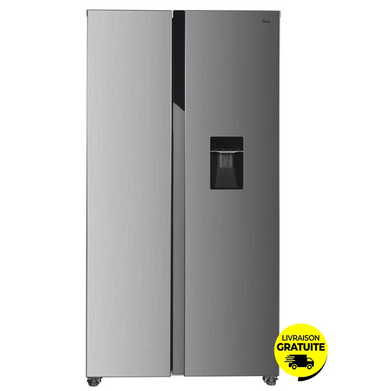 Side By Side HOOVER HHSBSO6174XWDK-1 532L NoFrost Inox