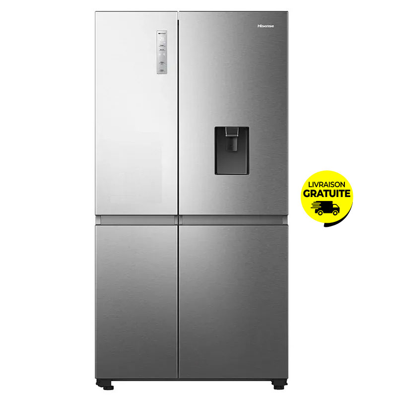 Hisense Side By Side Inverter RS5P668NMC 637L NoFrost Inox