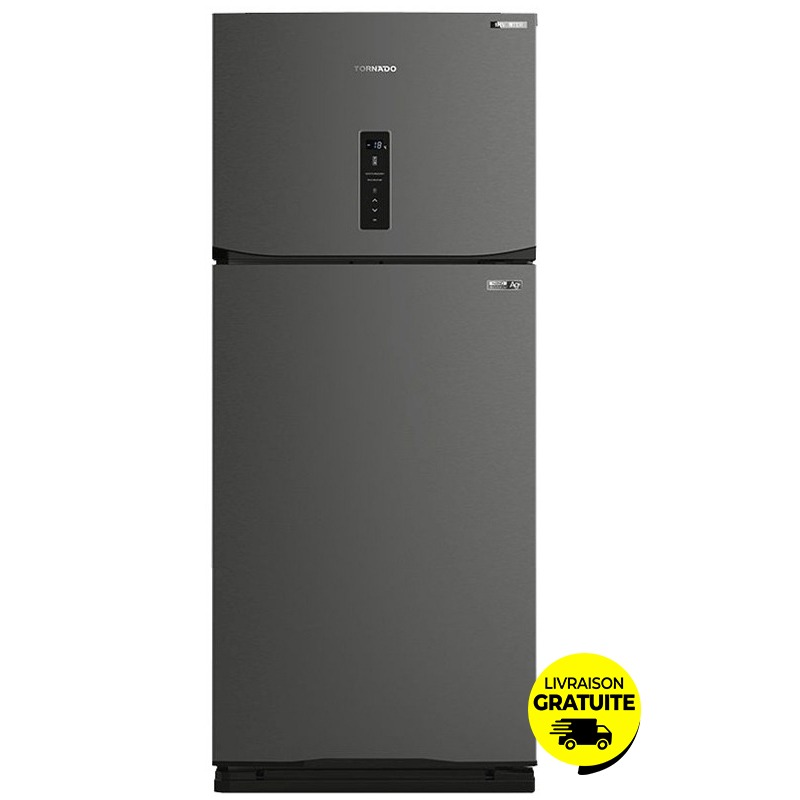 TORNADO RF580ATV-DST 550Litres NoFrost Dark Inox