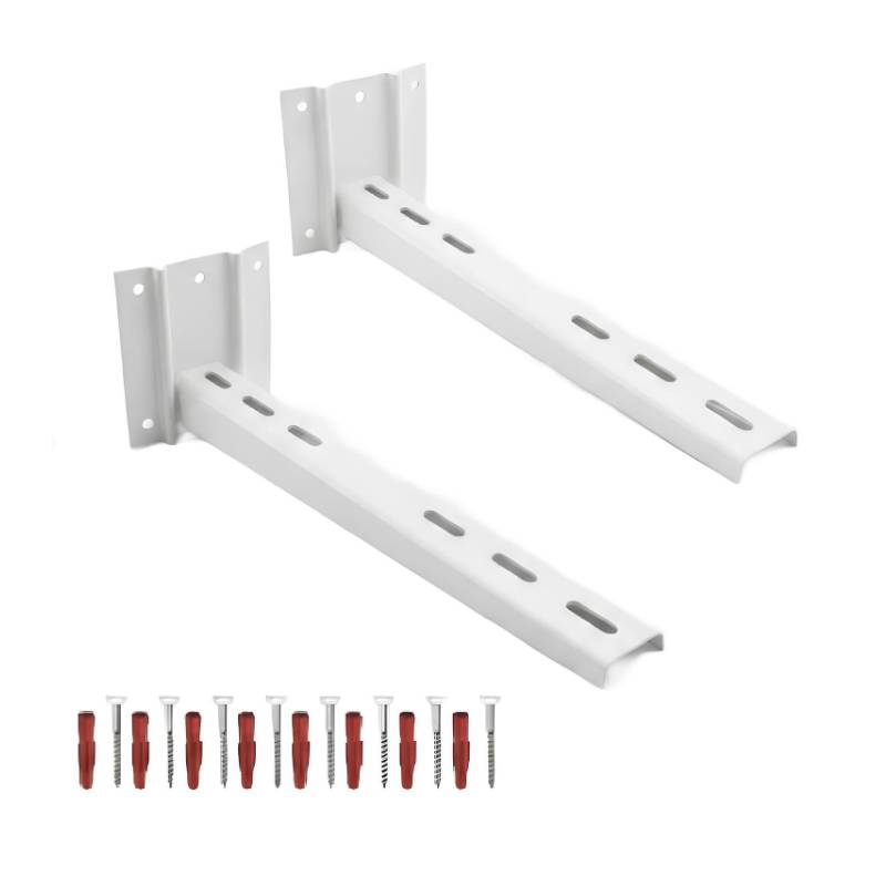 SUPPORT CLIMATISEUR PRO DE 9000 à 24000 BTU + 8 TIRFOND 8 CHEVILLES