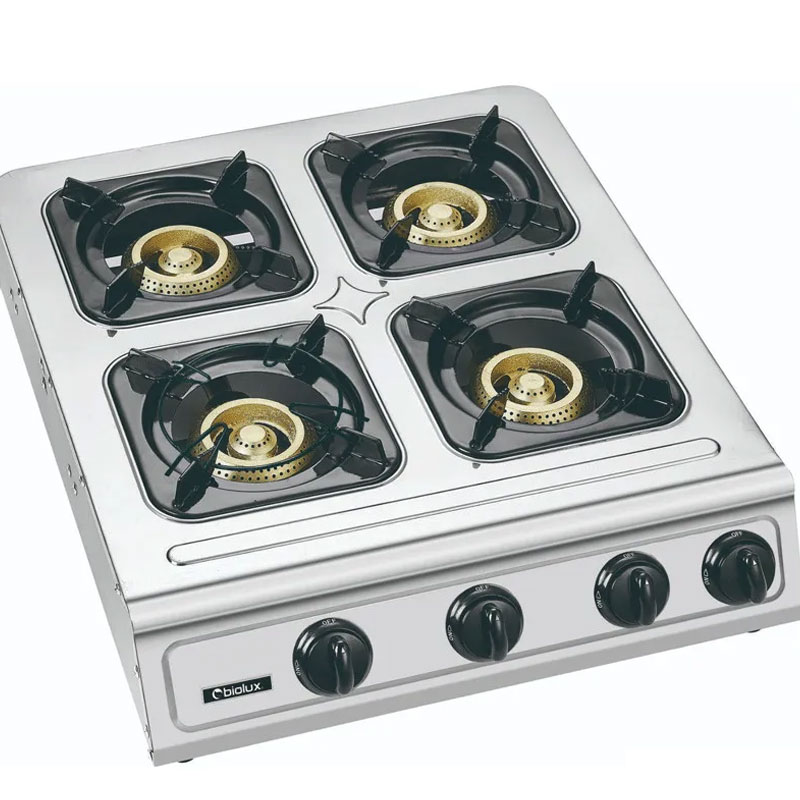 Table De Cuisson BIOLUX M-6050X 4 Feux Inox
