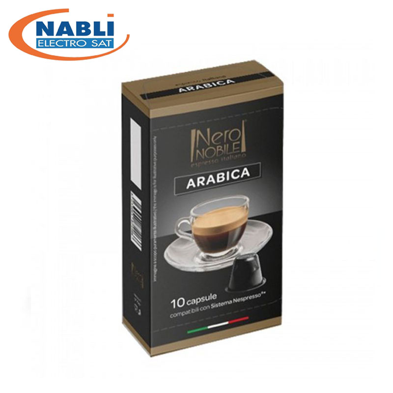CAPSULE CAFE NERO NOBILE ARABICA CLASSICO QUALITA ORO