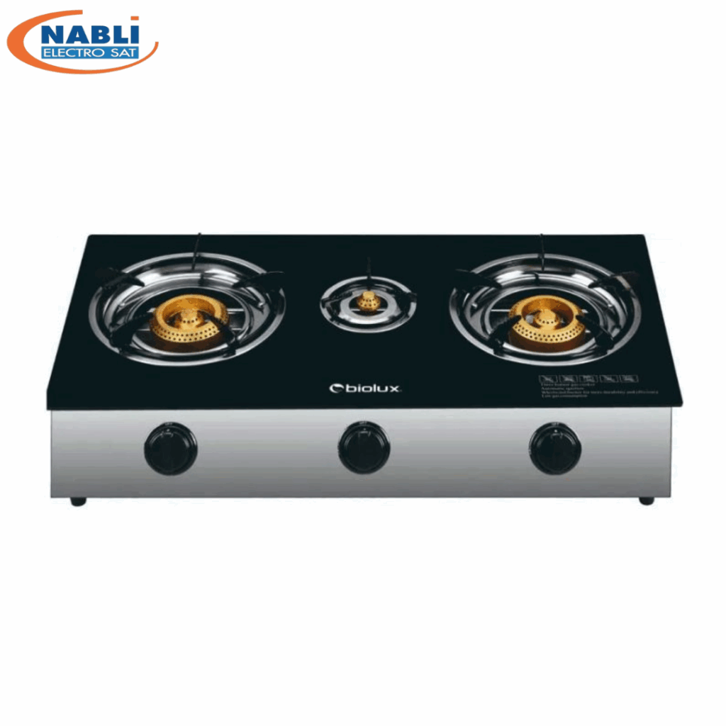 RECHAUD PLAT 3 FEUX BIOLUX CRIS M.7545C 3AL