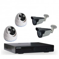 Kit DVR MipVision +2Caméras Internes+2Caméras Externes 5MP