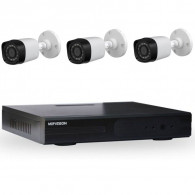 Pack Enregistreur XDVR Mipvision AHD 5en1 5mp + 3 Cameras Externes F024 2MP