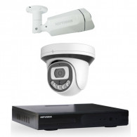Pack Dvr Hyprid + 1 Cameras Interne + 1 Cameras Externe 5MP