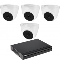 Pack DVR + 4 Caméra De Surveillance Extérieur Dahua 2MP
