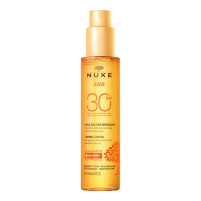 Nuxe SUN Huile Bronzante Visage Corps SPF30