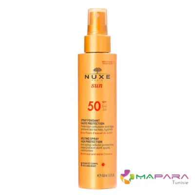 Nuxe SUN Spray Solaire Visage Corps Haute Protection SPF50+