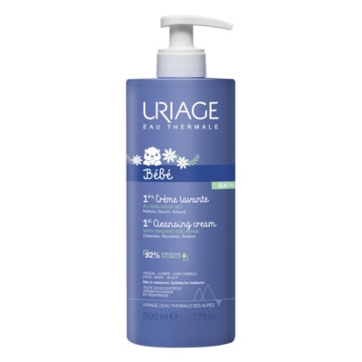Uriage Bebe 1ere Creme Lavante Visage Corps Cuir Chevelu