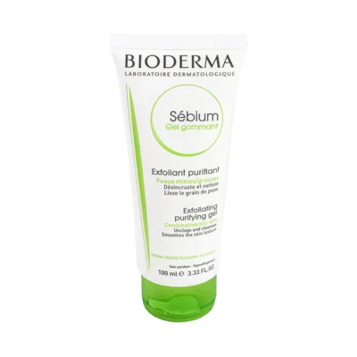 Bioderma Sebium Gel Gommant Exfoliant Purifiant Peaux Mixtes a Grasses