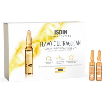 ISDINCEUTICS FLAVO-C Ultraglican Antioxydant Hydratant 30 Unidoses de