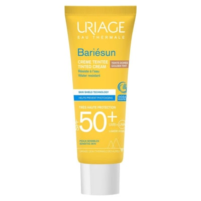 Uriage BARIÉSUN Crème Solaire Teintée Dorée SPF50+